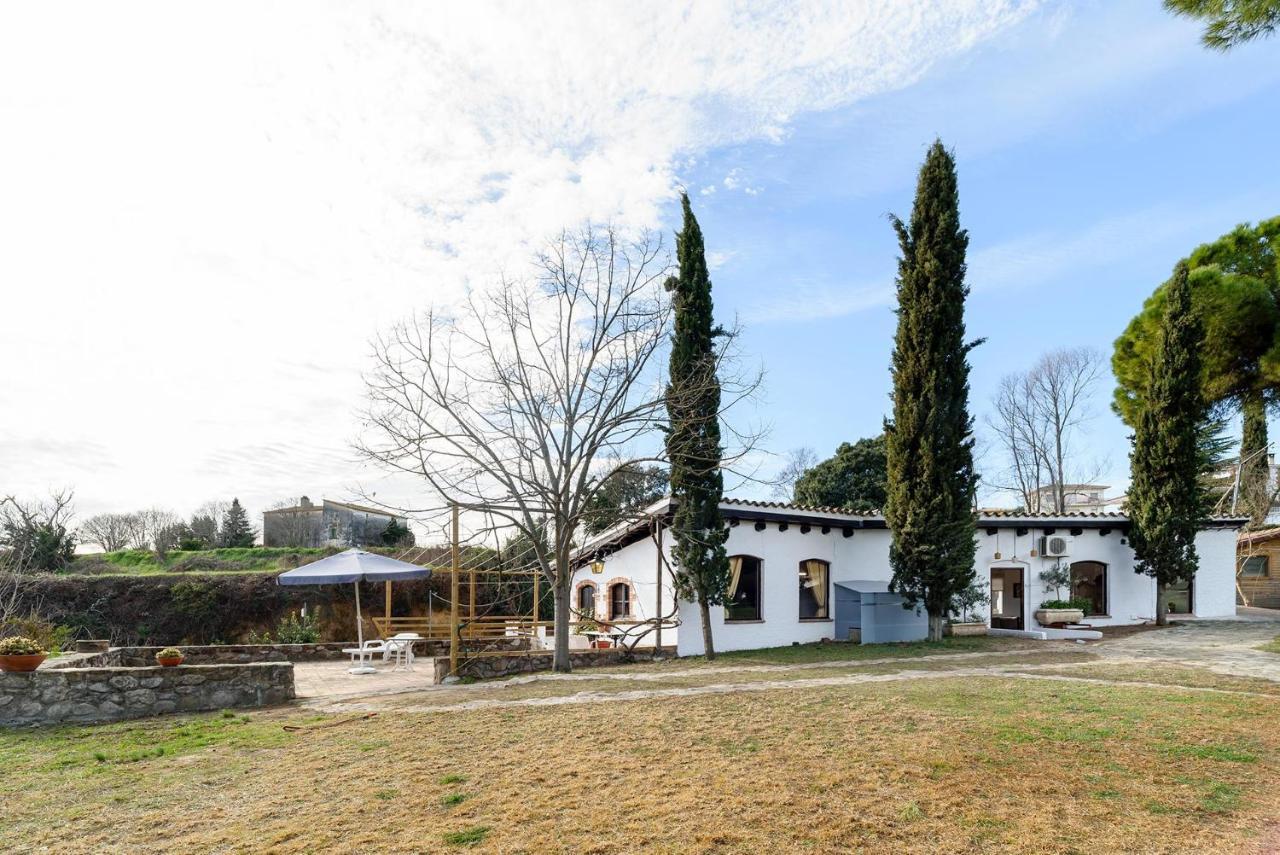 Masia Can Manent Del Bosc S XVIII Santa Eulalia de Ronsaná Екстериор снимка