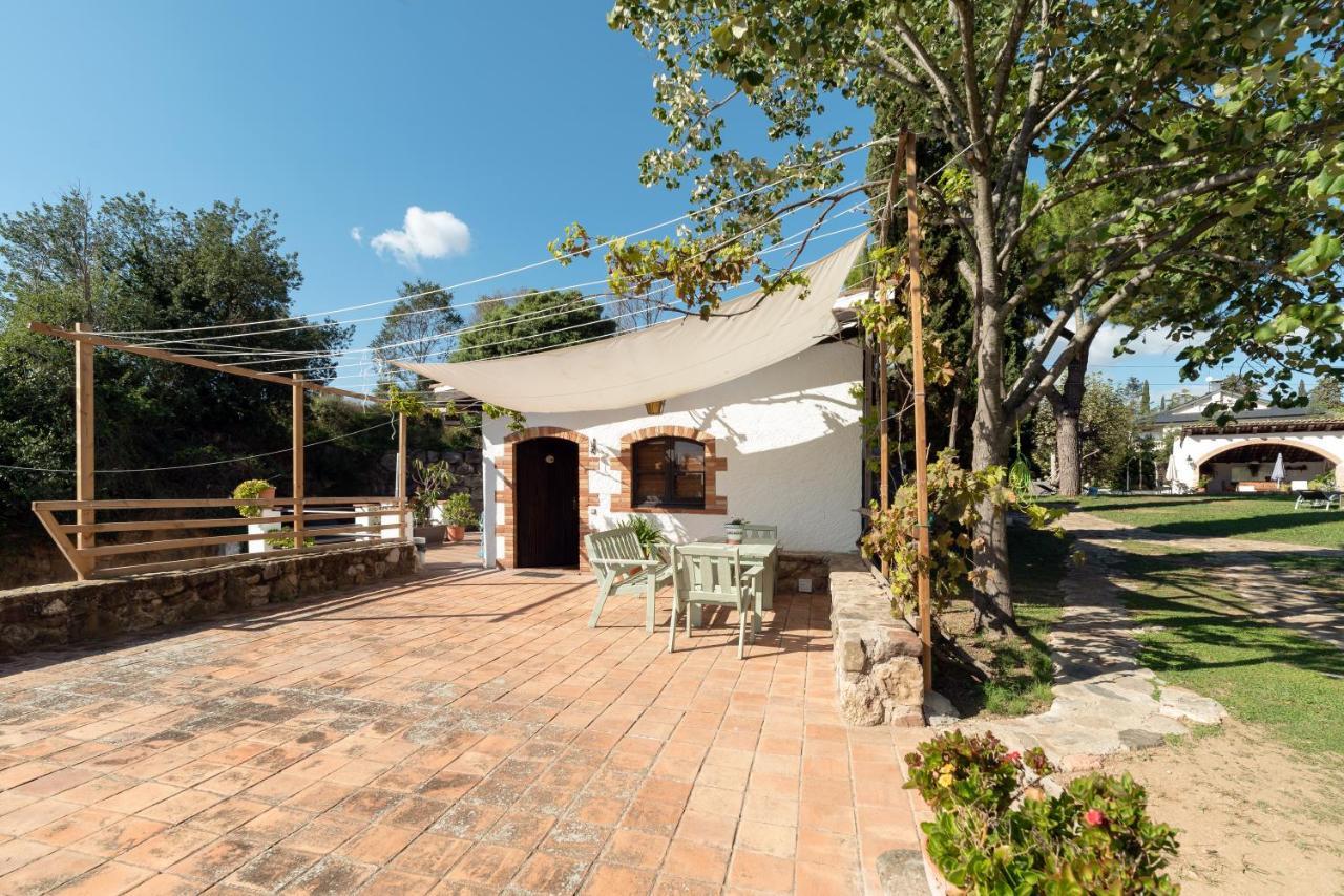 Masia Can Manent Del Bosc S XVIII Santa Eulalia de Ronsaná Екстериор снимка